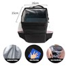 YEL Car Trash Can - Black, Cloth, 6L, Waterproof, Adjustable,