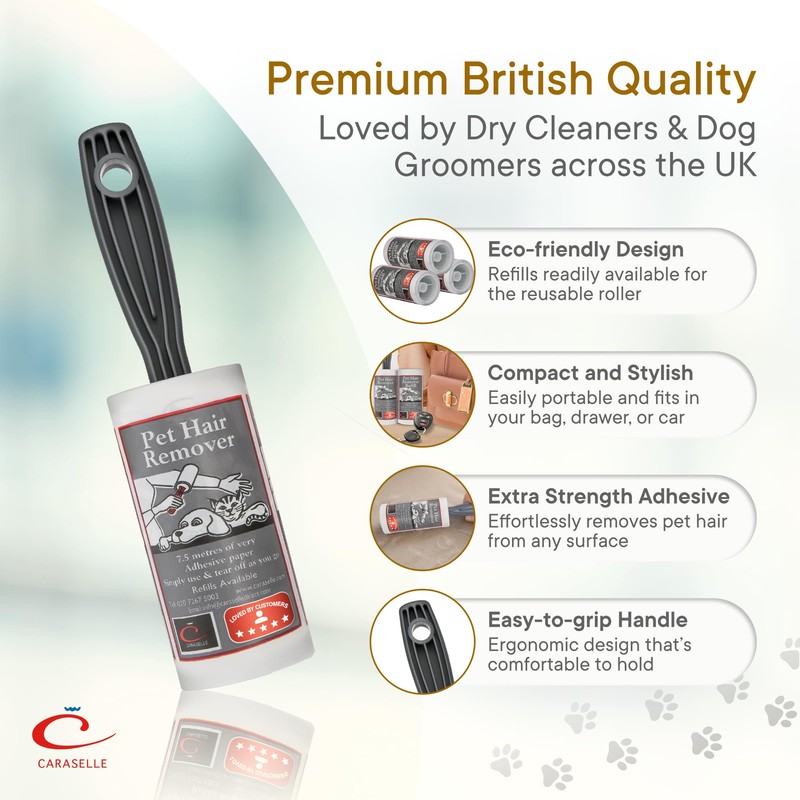 Caraselle Lint Rollers for Pet Hair - Cat & Dog