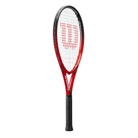 wilson Pro Staff Precision XL 110 Tennis Racket, Aluminium, Head-Light (Grip-Heavy) Balance, 326 g, 69.2 cm Length, Red / Black