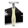 Men's Wet Razor Set - DE Safety Razor, Synthetic Brush,
