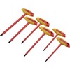 Dynamic Tools 6 Pc Insulated SAE T-Handle Hex Key Set,