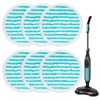 iSingo 6 Pack Mop Pads Replacement Compatible with Pursteam ScrubMaster