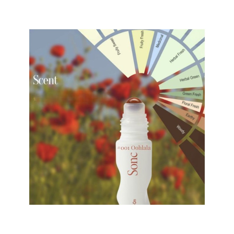 SONC Botanical Aroma Oil Roll-On 9ml, Type:002 Out Of Office