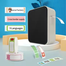 New Smart Handheld 15mm Thermal Label Printer Portable Office & Home Storage Solution for Various Label Sticker Printingcolor: Green, model number: P15