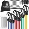 WORKPRO 30-PC Bungee Cords Assortment Includes 10" 18" 24" 32"