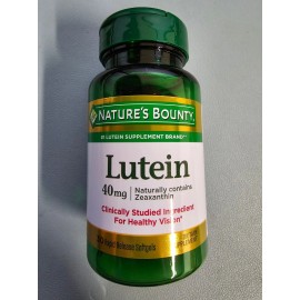 Nature's Bounty Lutein 40 Mg 30 Rapid Release Softgels