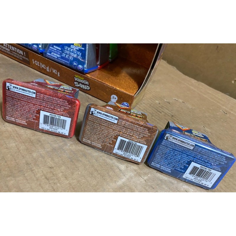 Hot Wheels 12 New Monster Jam Truck Dirt Refill Kinetic