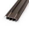 Barzen Vinyl Replacement Under Door Seal, Door Bottom with Fins