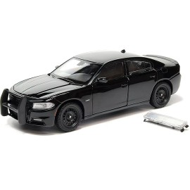 Welly 2016 Dodge Charger R/T Police Pursuit - Plain Black