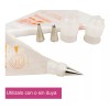 Aleissi 300 Mangas Desechables Pasteleras Reposteria 31cm