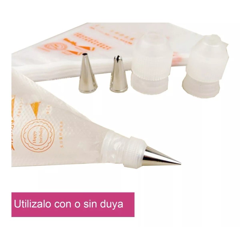 Aleissi 300 Mangas Desechables Pasteleras Reposteria 31cm