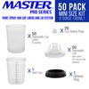 Master Paint System MPS Disposable Paint Spray Gun Cup Liners