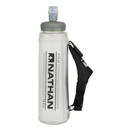 NATHAN Hydration Bottle Flask NS40280 Exo Shot Light Bottle 14oz Spine Running Trail Running