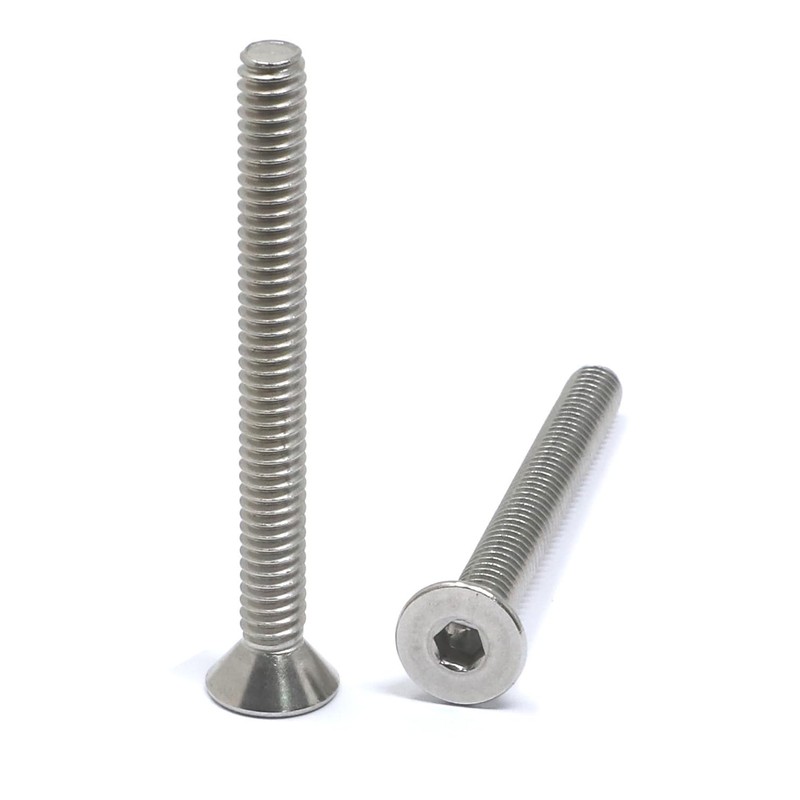 iexcell 20 Pcs 1/4-20 x 2-1/2" Stainless Steel 304 Hex