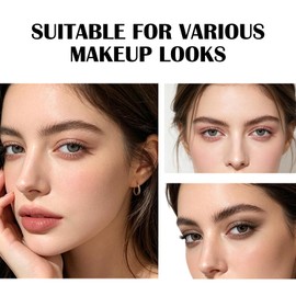 Eye Shadow Pallets for Women, Eye Make-Up Neutral Eyeshadow Palette, 12 Color Nude Pink Brown Pressed Powder Palette, Long-Lasting & Blendable Smokey Eyes Makeup, Travel Size Gift for Women
