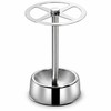 Stainless Steel Toothbrush Holder, Makeup Brush Organizer with 4 Slots,
