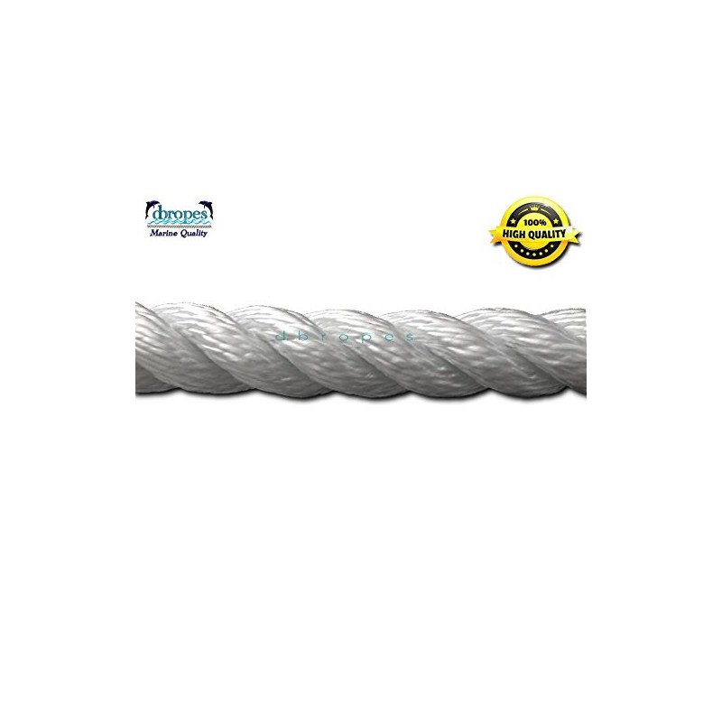 3 Strand Mooring Pendant 100% Nylon Rope 5/8 X 15