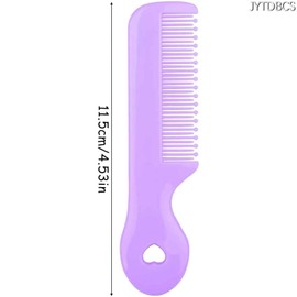 JYTDBCS Mini mini comb Simple children's girls hair comb round head teeth hair care baby comb