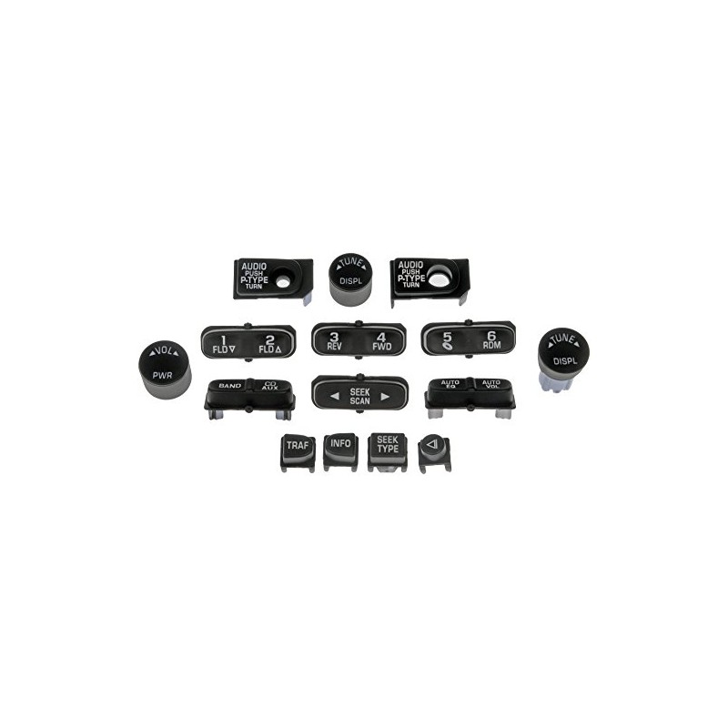 Dorman 76822 Radio Button Assortment