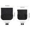 WANDF Drawstring Backpack Sports Bag with Shoe Compartment Water Resistant