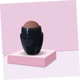 FRCOLOR 3pcs Natural Volcanic Face Roller Stick Reusable Oil-absorbing Mini for Oily Skin Go Skin Care Compact Facial Tool for