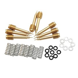 8PCS 6*0.75MM Mixing Ratio Screw XLH883 ZZR250 Zephyr 400 EX400(cv Type) Carburetor