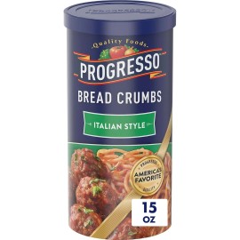 Italian Style Bread Crumbs, Pantry Staple, 15 oz