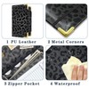 YeeCASE Server Book with Zipper Pocket, High Volume, Expandable Server