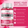 Magnesium Citrate Gummies, 400mg of Elemental Magnesium & 90mg Vitamin