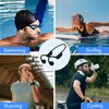 KOPIDOE Bone Conduction Swimming Headphones, IPX8 Waterproof MP3 Player with
