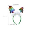 Healeved Tree Shape Headband for Christmas Hair Accessories Lightweight Holiday