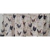 Rooster Valance, Chicken Farmhouse Style Valance, Kitchen Curtain, Country Style