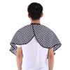 Barber Hair Shawl, Striped Soft Hair Cutting Barber Cape Hairdressing