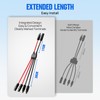 ECO-WORTHY Integrated Solar Connector 2-4 Y Branch Parallel PV Adapter