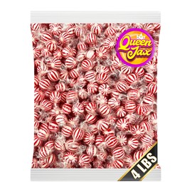 Peppermint Jumbo Mints - 4 Pound Bag - Bulk Jumbo Mints - Individually Wrapped Candies