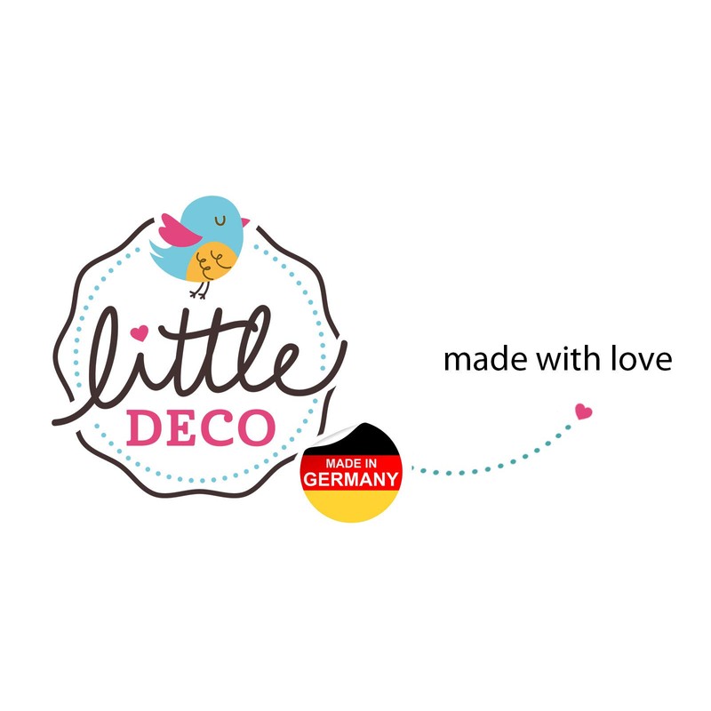 Little Deco DL608 Wall Sticker Collection Auction Design 18 S