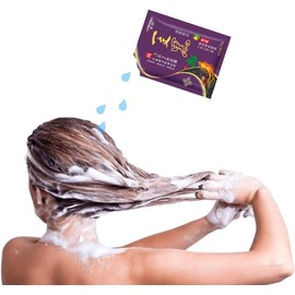 Universo en Linea Paquete 4 Shampoo Tinte Instantaneo 15min Cubre Canas Natural Jengibre (Castaño)