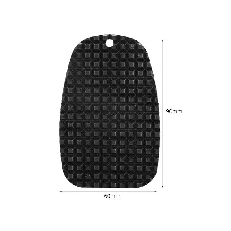 Garage.com1 R002 Black Motorcycle Side Stand Pad for Circuit Parking
