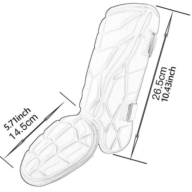 perfeclan Baseball Batter Leg Guards, Shin Guards Teenager Compact Comfortable
