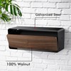 TREELOG Mailbox for House - Easy to Install Wall Mount,