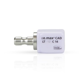 Ivoclar Vivadent 605331 IPS e.max CAD CEREC inLab LT Blocks A3.5 C14 5/Pk