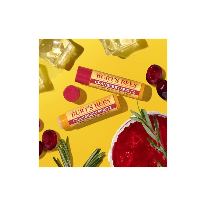 Burts Bees Cranberry Spritz Lip Balm, 4.25 GR