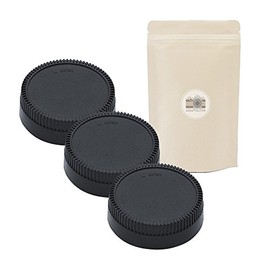 Lens Cap- Pack of 3 THREE- O Rear Cap for Nikon -ADAPTOUT FRENCH BRAND