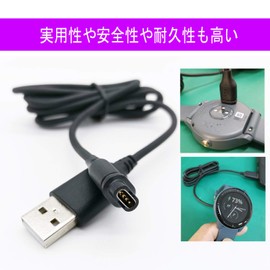 VFAN for Garmin Vivoactive 3 Charger for Garmin 4/Venu/Fenix 6 6S 6X Pro/Forerunner 245/945/935/Instinct/Fenix 5, 5S X/Vívoactive 3 Music Cable (Pack of 2)