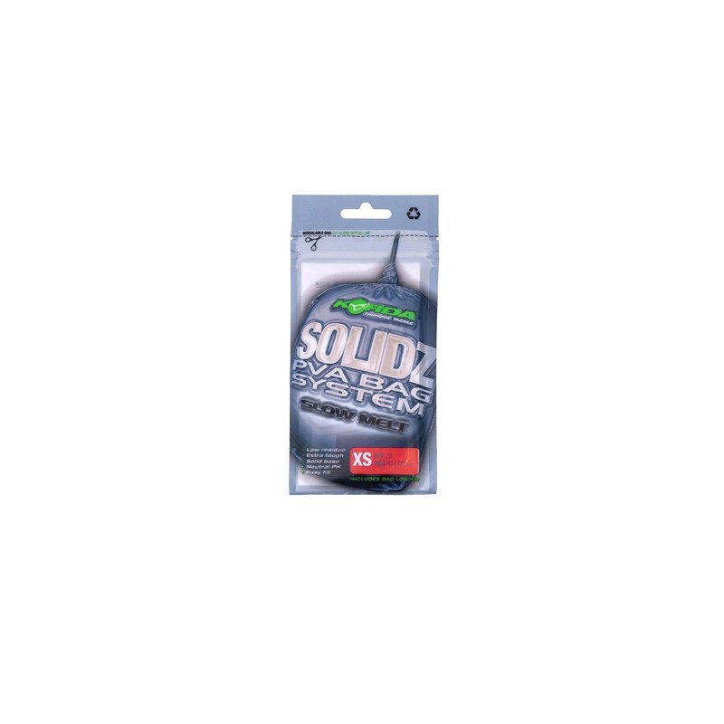 Korda Solidz Slow Melt PVA Bags: XS