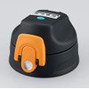 Thermos Replacement Part 2-Way Bottle FJJ Cap Unit with Lid Washer and Seal Washer, Black Orange (BKOR)