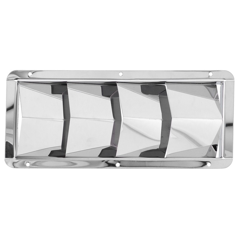 Marine Louver Vent Grille Square 4 Slots Grid Cover Boat
