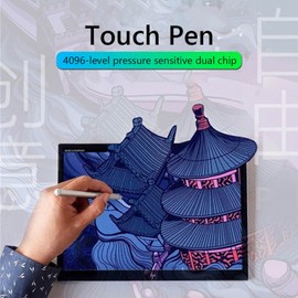 Stylus Pen 4096, Stylus Pens for Touch Screens, Pressure Sensitive Type C Interface Silver Active Pen for HP Elitebook and Zbook X360 1030 G2/G3 1040