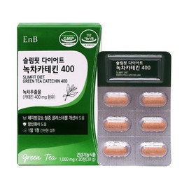 High content green tea extract catechin EGCG 400mg antioxidant diet supplement, 10 pieces, 30 tablets / 고함량 녹차추출물 카테킨 EGCG 400mg 항산화 다이어트 보조제, 10개, 30정
