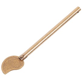 Operitacx Antique Bronze Door Lock Vintage Barrel Bolt Chinese Cabinet Pin Key for Furniture